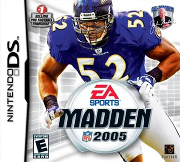 Madden NFL 2005 (USA) box cover front